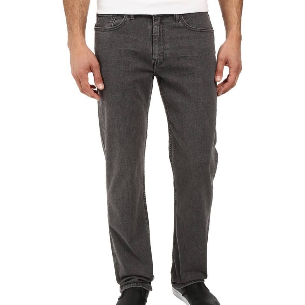 Levi 514 Straight Jeans in Grey NWT